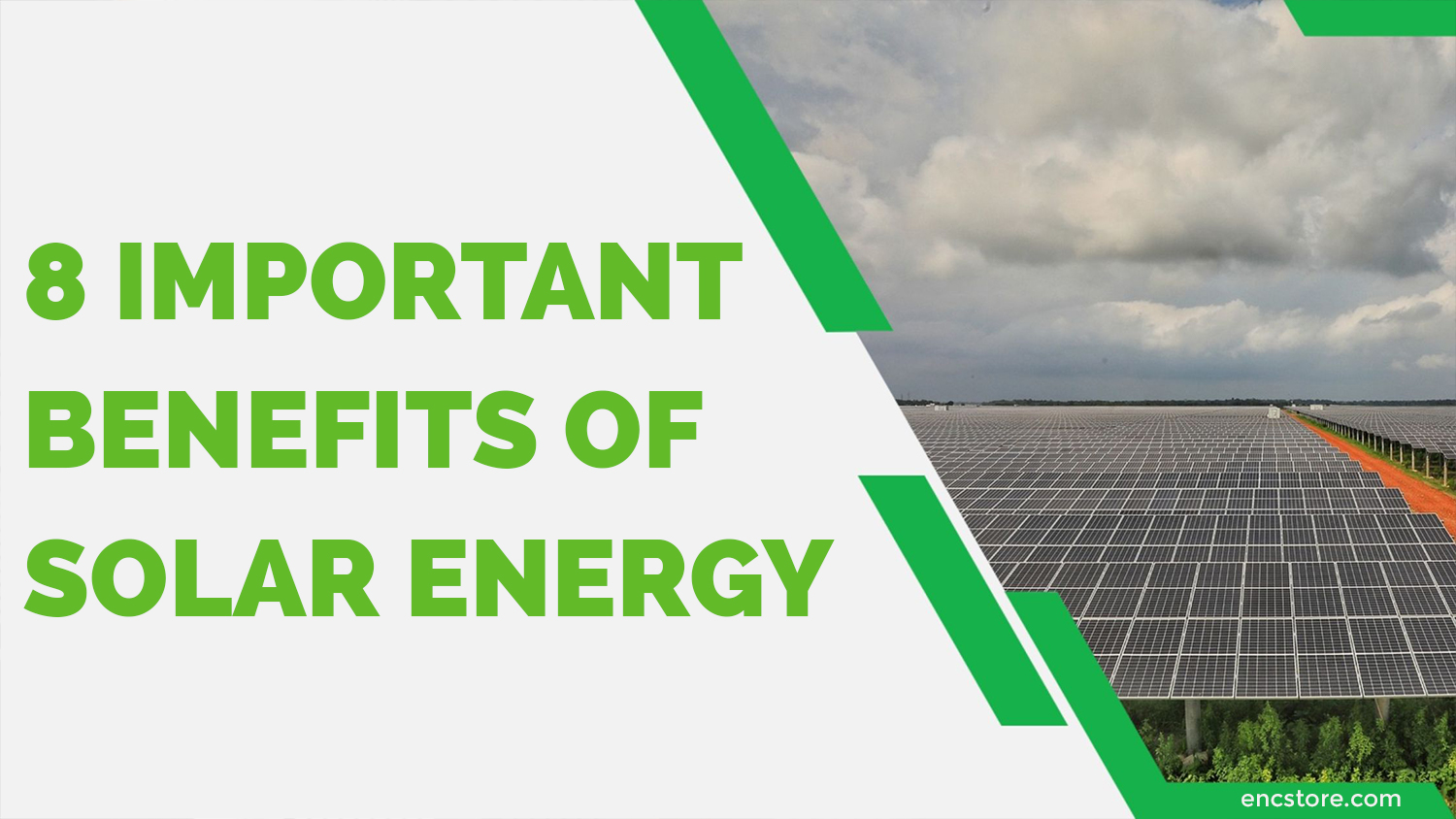 Important Benefits of Solar Energy