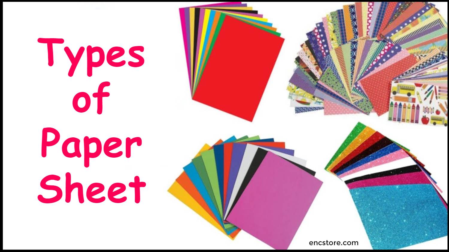 Types of Paper Sheet