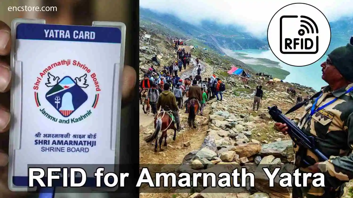 RFID for Amarnath Yatra