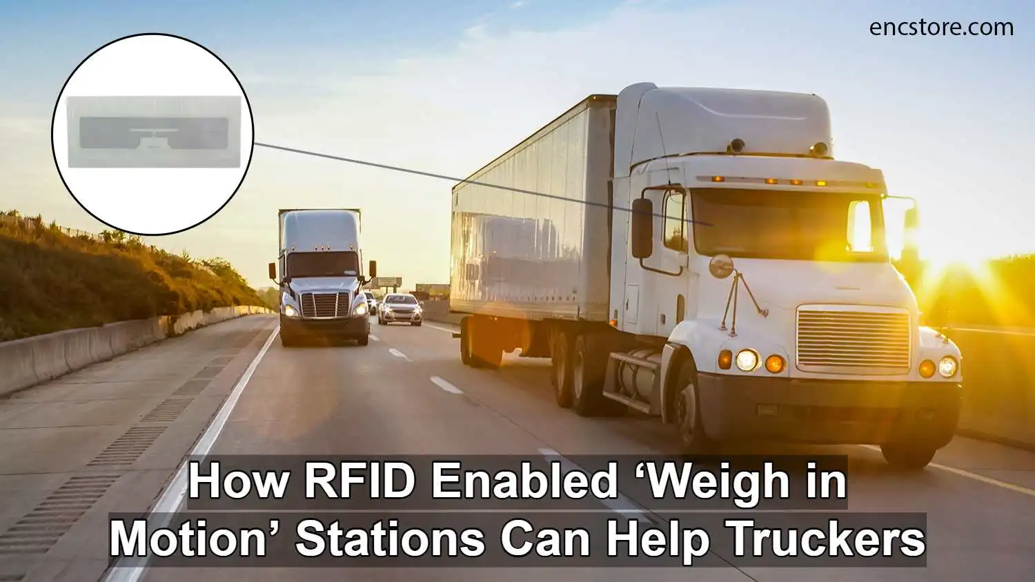 RFID Enabled Weigh in Motion Stations