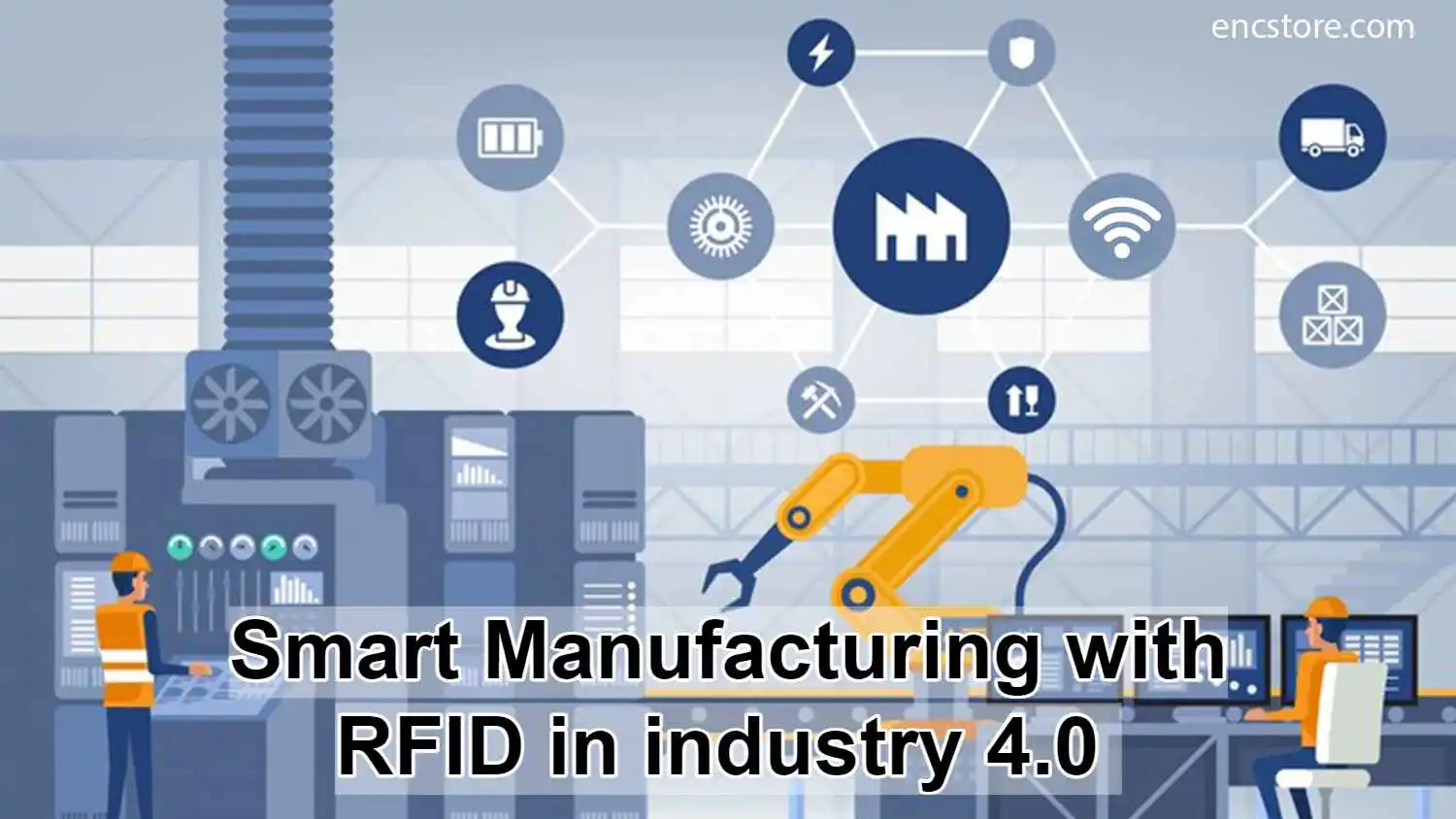 Smart Manufacturing with RFID in industry 4.0