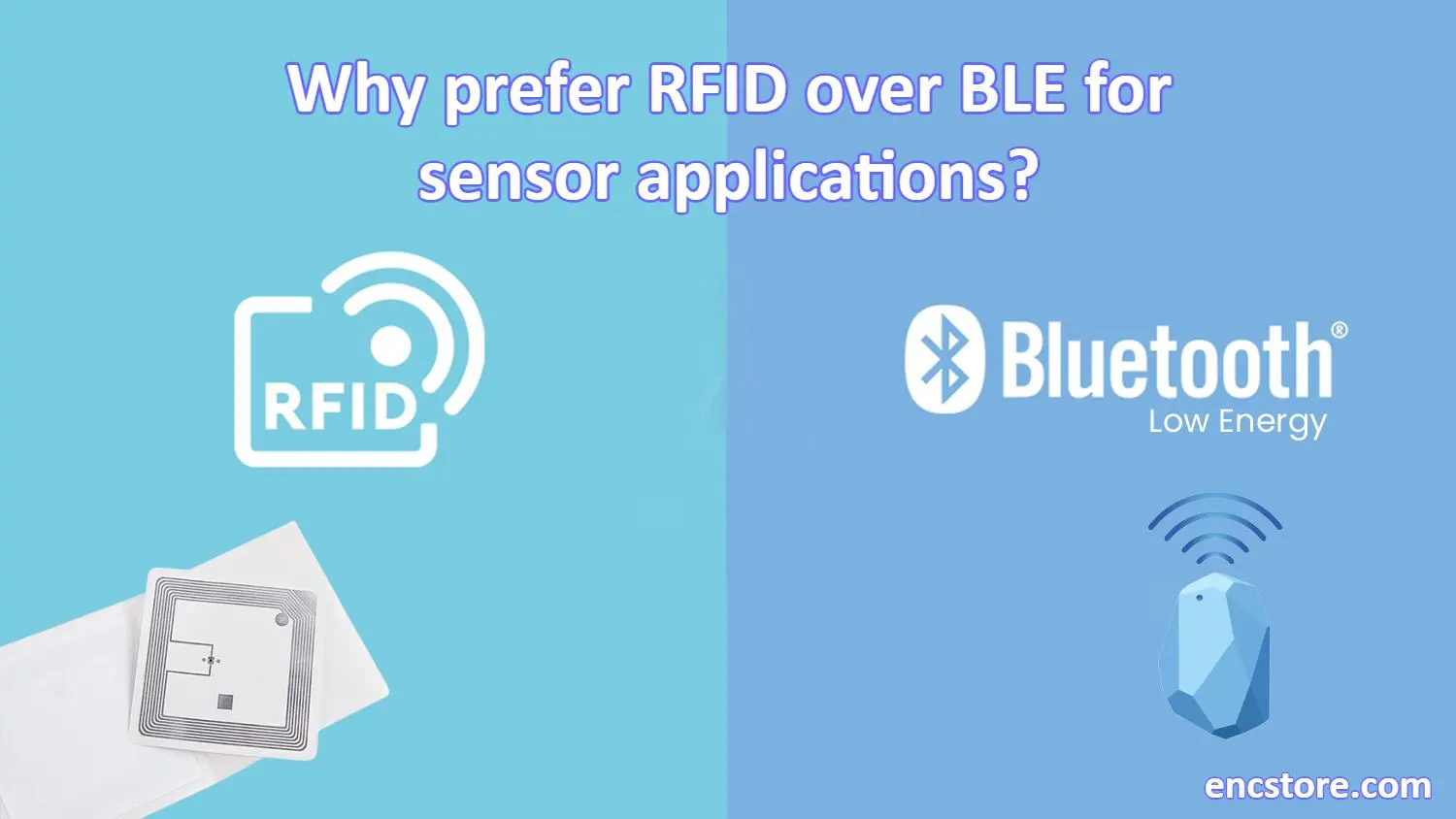 RFID over BLE for sensor applications