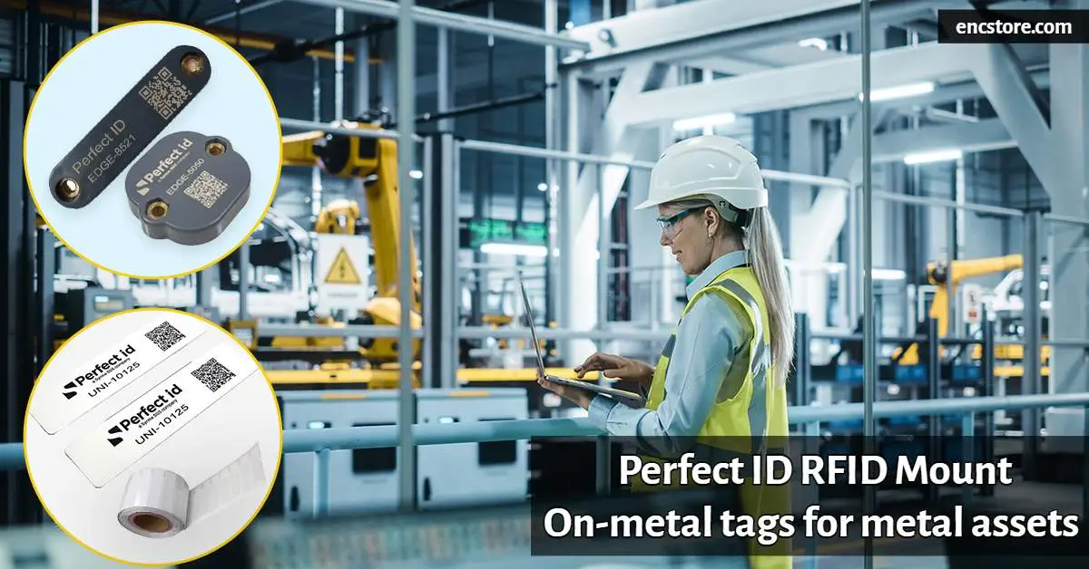 UHF RFID Mount On-metal tags for metal assets 