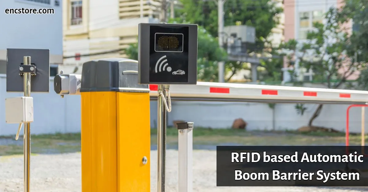 RFID Automated Boom Barrier System