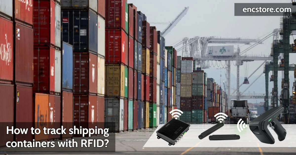 How to track supply chain shipping containers with RFID technology?
