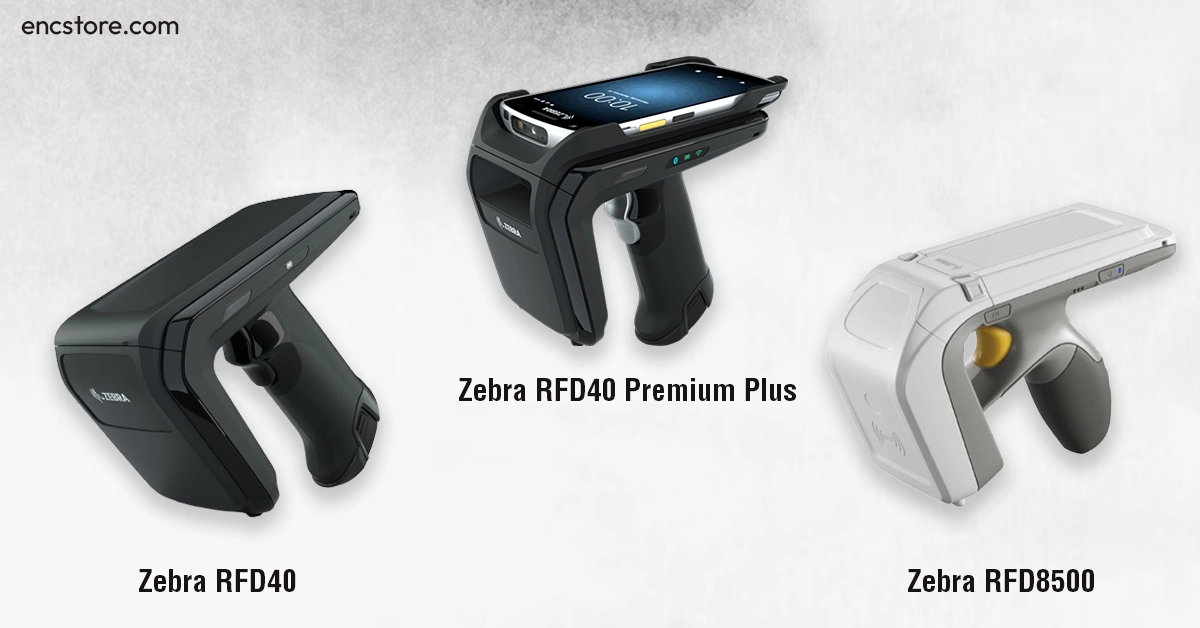 Comparing Zebra RFD40 and RFD8500 RFID Handheld SLED Readers