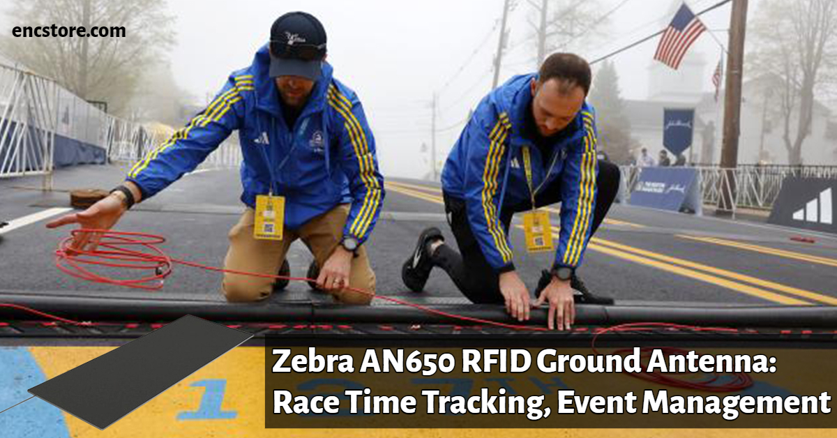 Zebra AN650 UHF RFID Ground Antenna Race Time Tracking, Event Management 