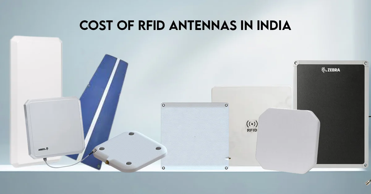 Cost of RFID Antennas in India- RFID antenna prices for circular polarized, linear polarized and gro