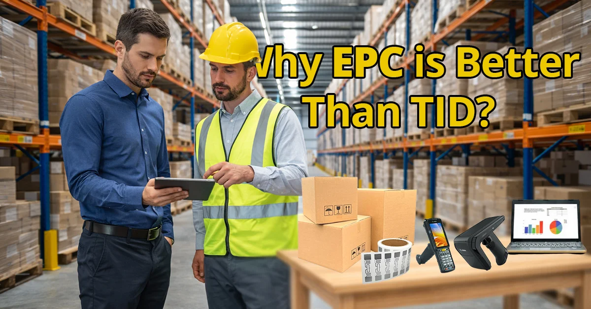 5 Reasons Why Using EPC is Better Than TID in RFID Asset Tracking