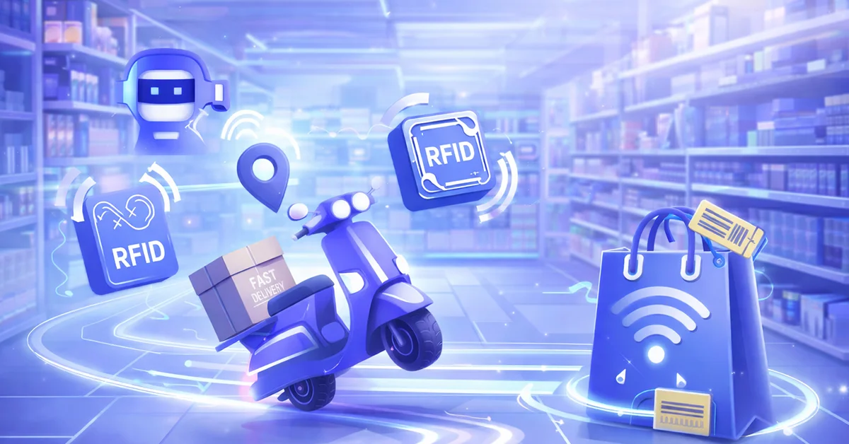 RFID in Quick Commerce: Streamline 10-Minute Hyperlocal Fulfilment 