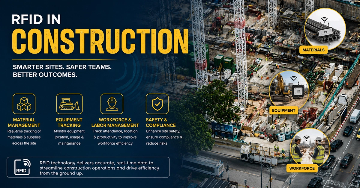 Top 10 Ways RFID Improves Construction Project Management