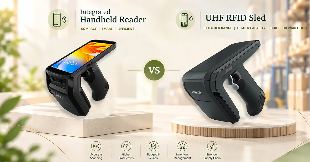 UHF RFID Sled vs Integrated Handheld Reader: Which Is Better for Your Business?