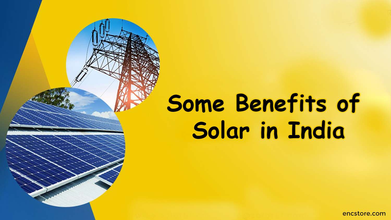 Some Benefits of Solar in India