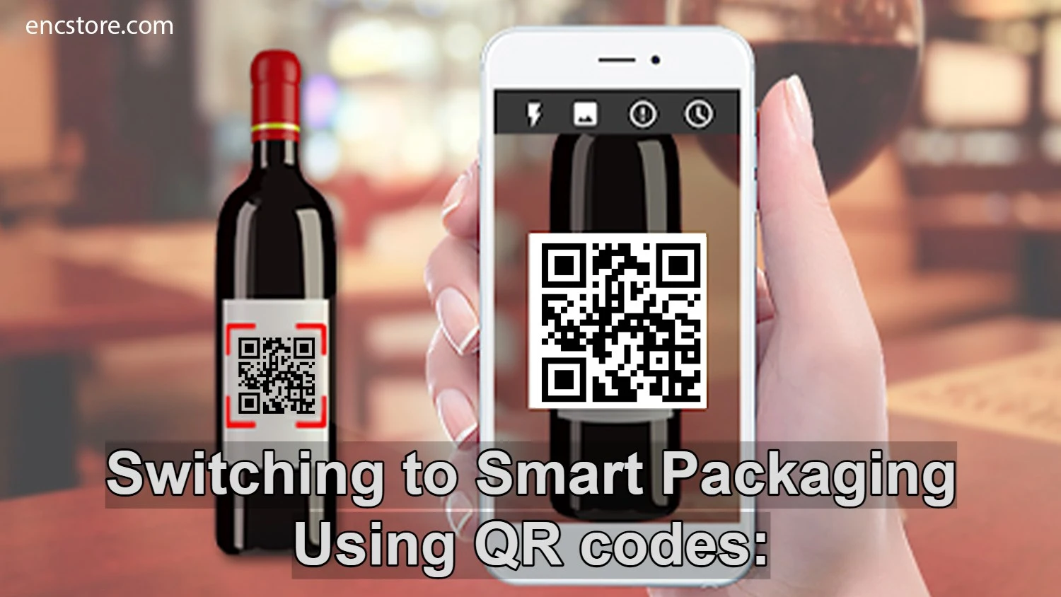 QR codes for Smart Packaging