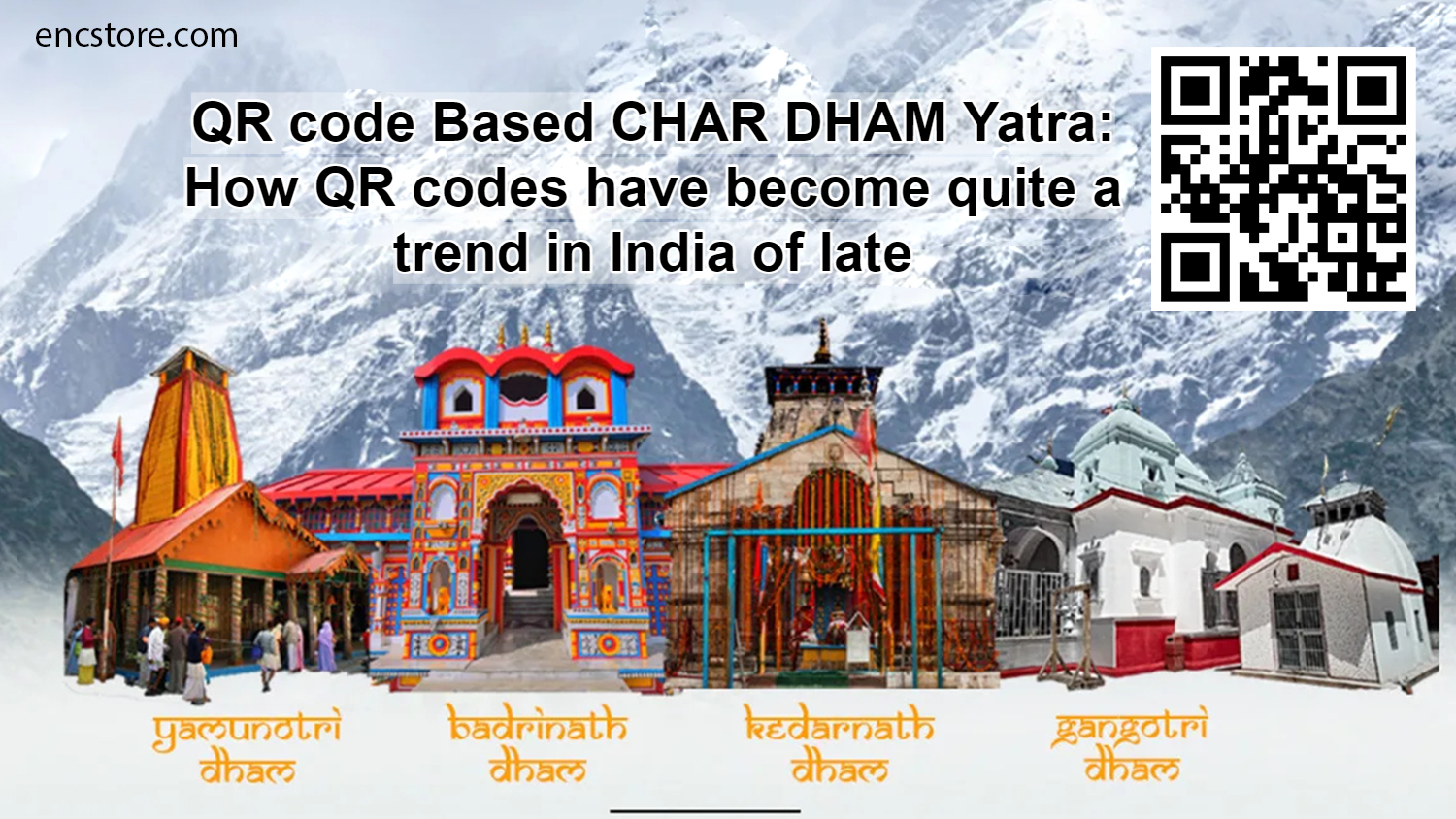 QR code Based CHAR DHAM Yatra