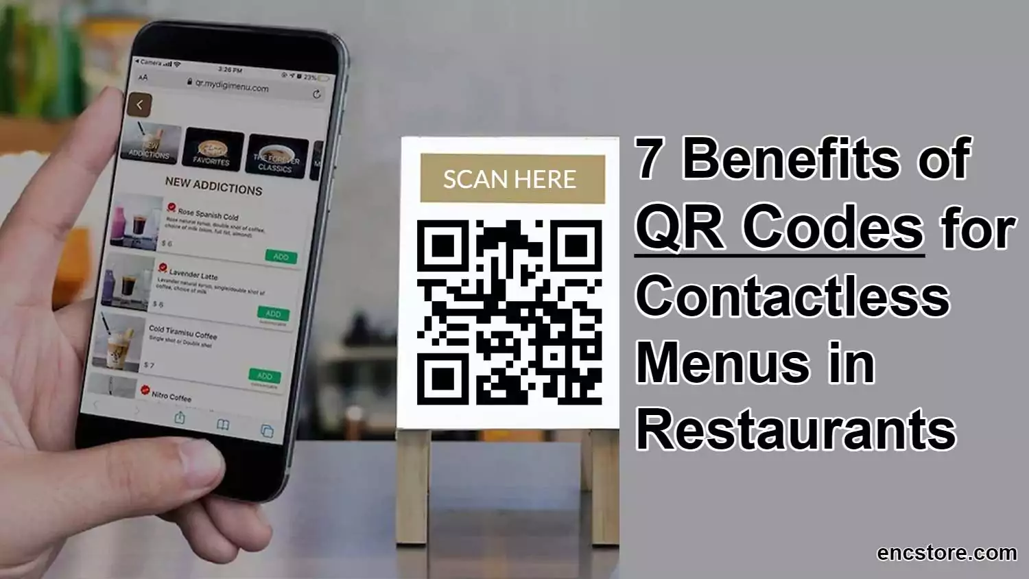 Benefits of QR Codes for Contactless Menus in Restaurants