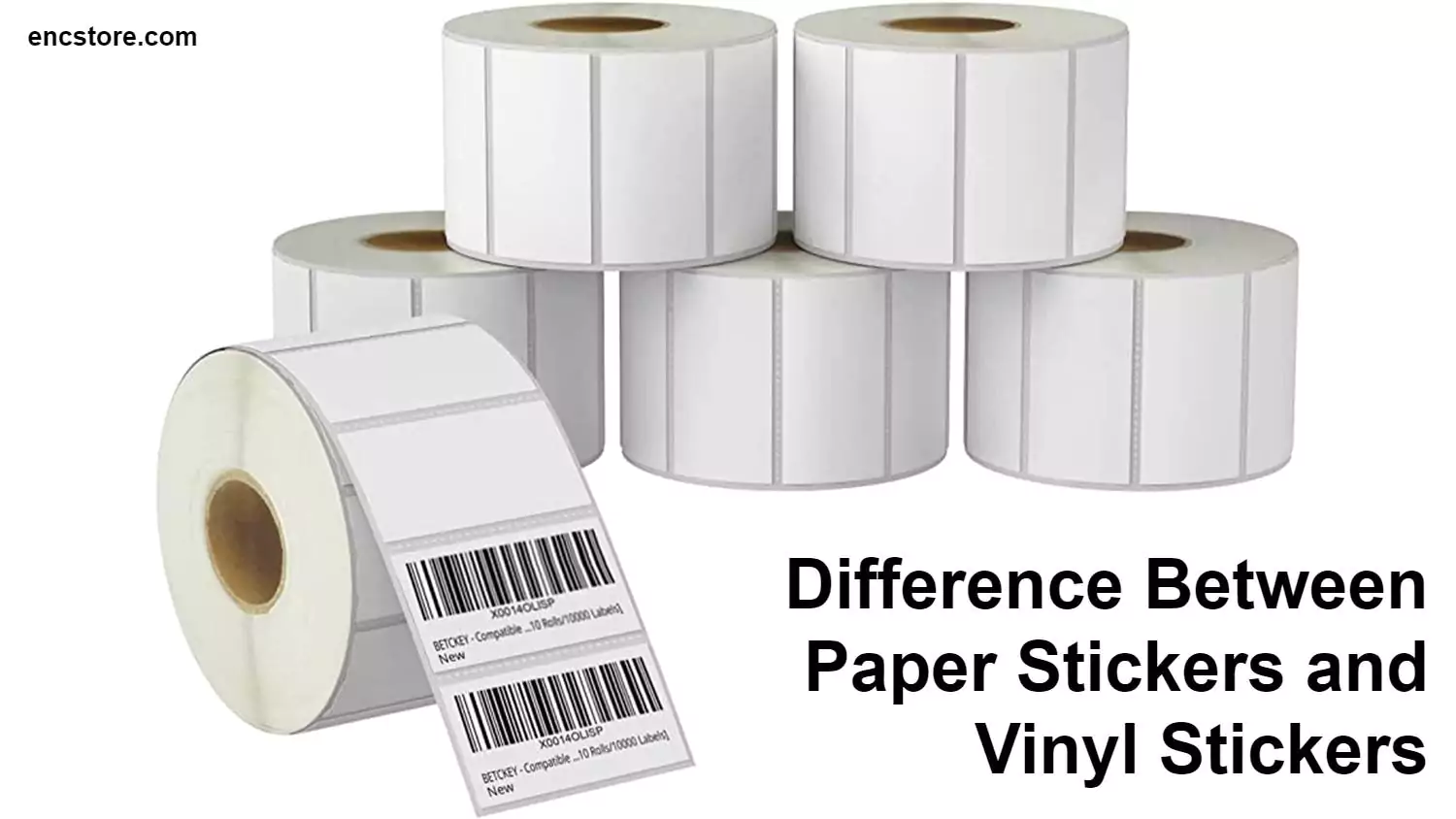 Difference Between Paper Stickers and Vinyl Stickers