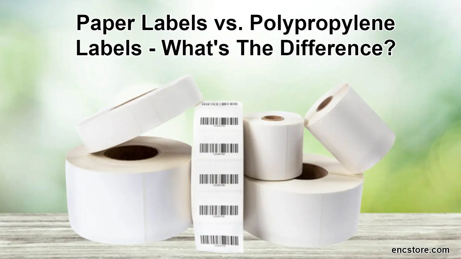 Paper Labels Vs Polypropylene Labels