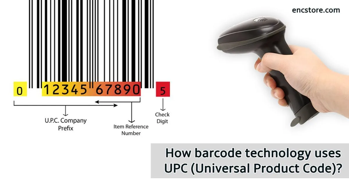 How barcode technology uses UPC (Universal Product Code)?