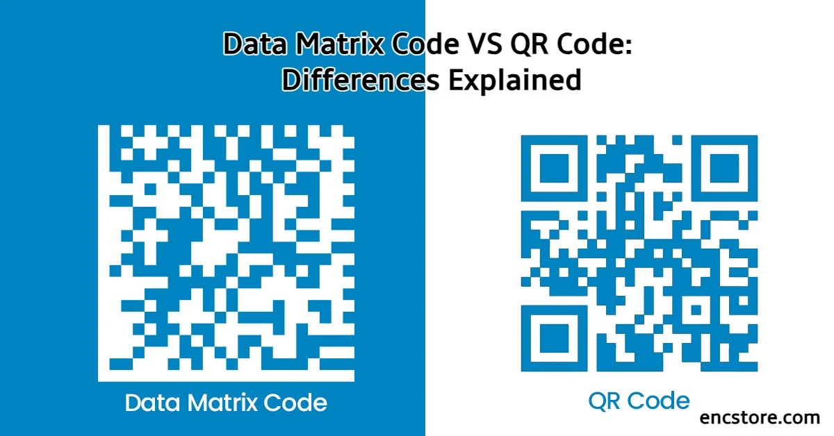 Data Matrix Code VS QR Code: Differences Explained