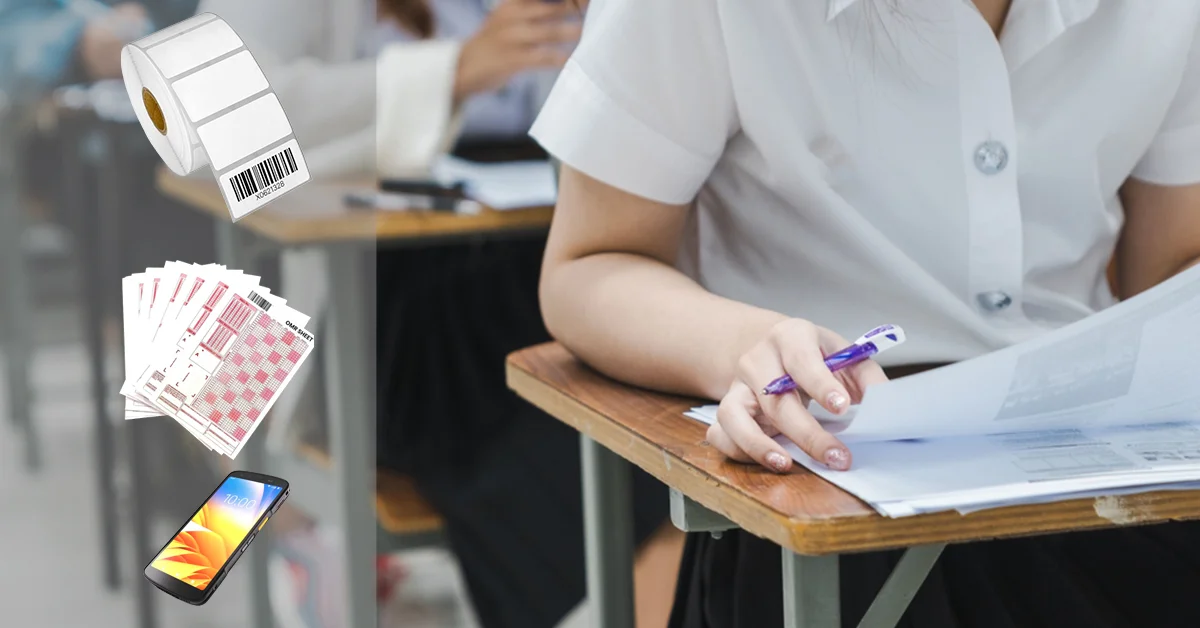 How Barcode Technology Improves Exam Material Tracking and Grading?