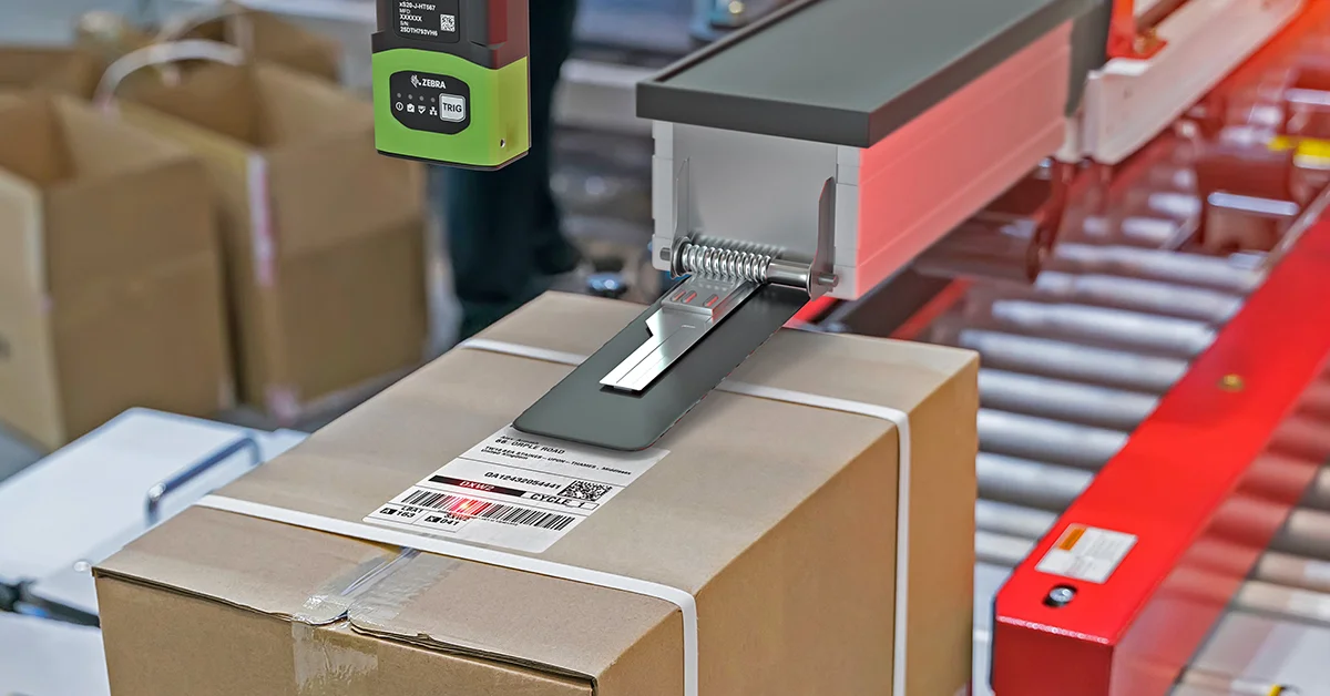 Automate Track and Trace with Zebra Fixed Industrial Barcode Scanners production to distribution