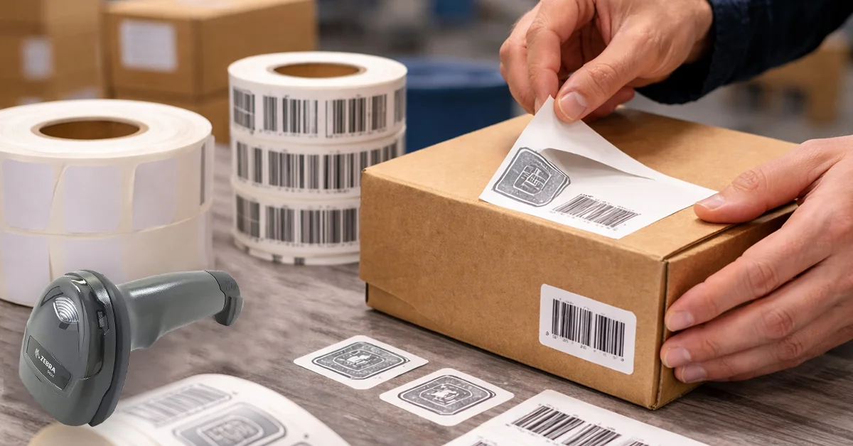 Why Adhesive Choice Matters for RFID & Barcode Labels?