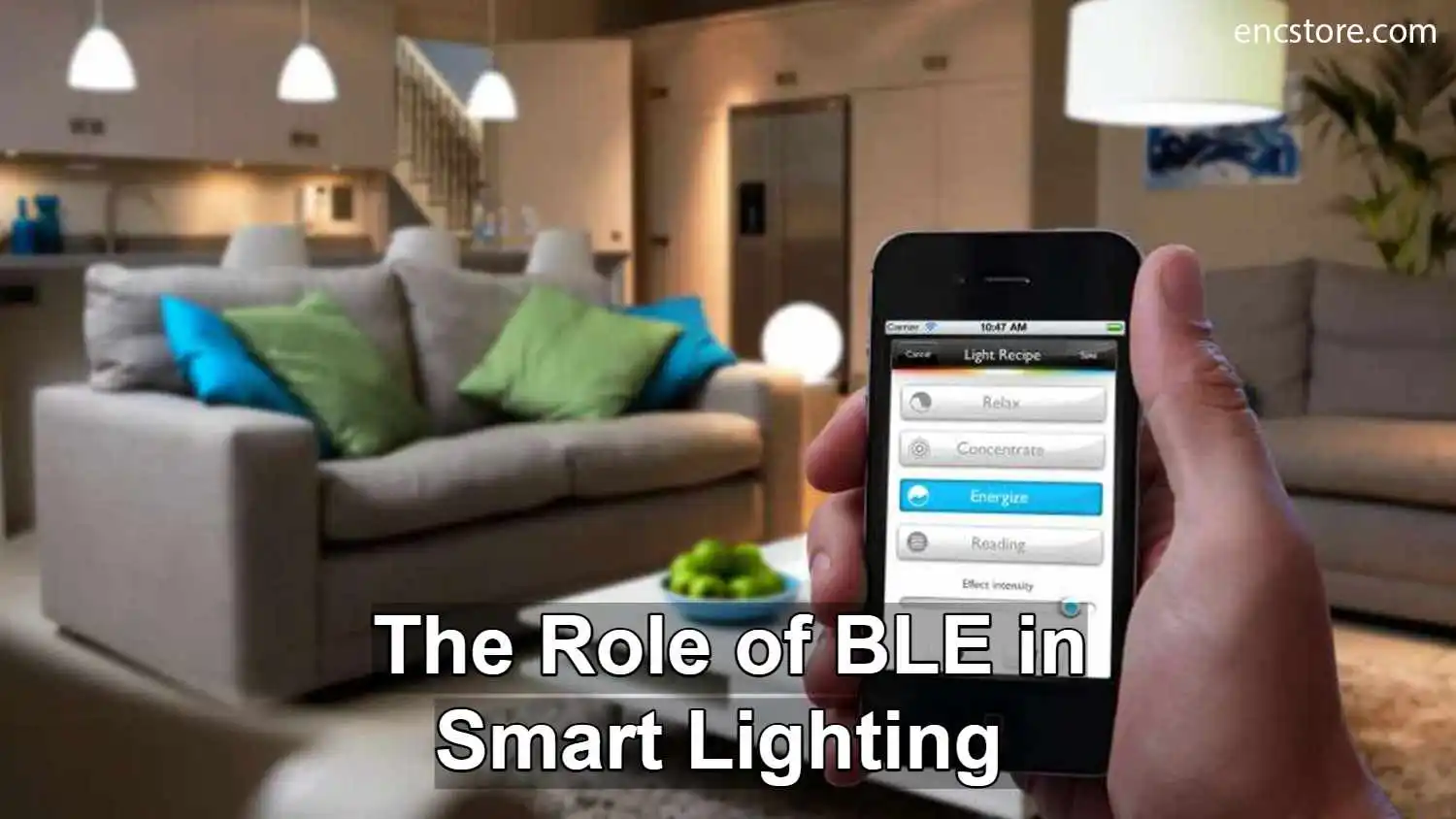 BLE in smart lighting