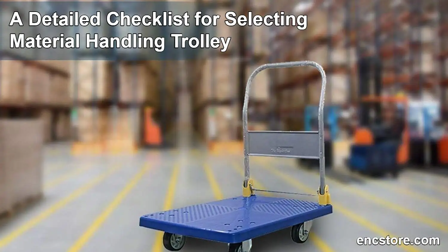 Material Handling Trolley