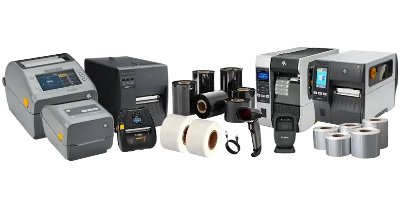 Barcode Labels, Ribbons & Printers
