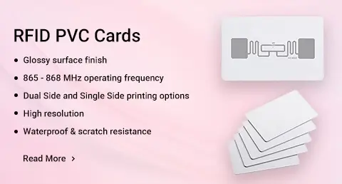 Rfid pvc cards badges