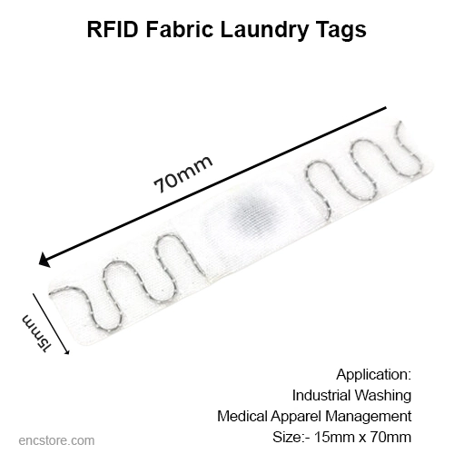 RFID Wash Care Label, Laundry RFID Tag