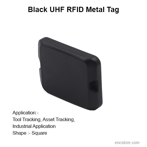 Black UHF RFID Metal Tag