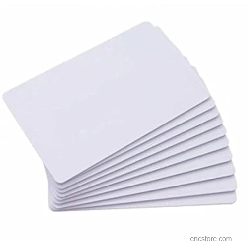 Plain White PVC RFID Cards