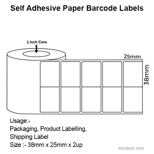 Paper Barcode Labels