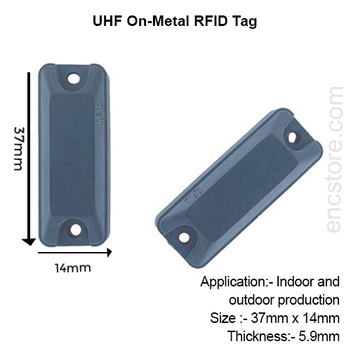 UHF High Temperature Resistance On-Metal RFID Tag