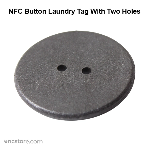 Laundry Tag With Two Holes