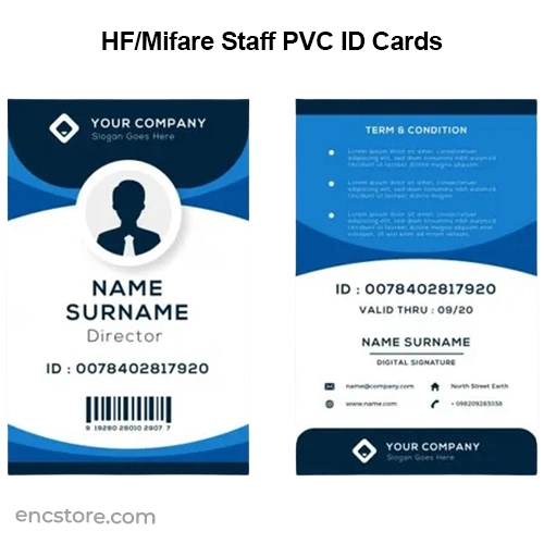 Mifare Staff ID PVC Printed Card
