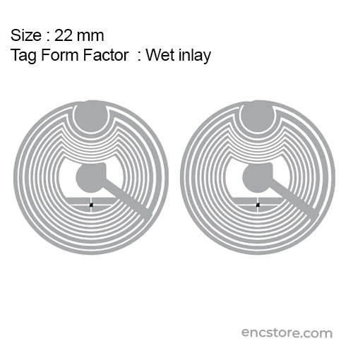 NFC Wet Inlay Tags