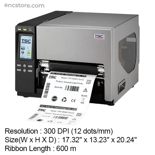 TTP-384MT Industrial Thermal Barcode Printer