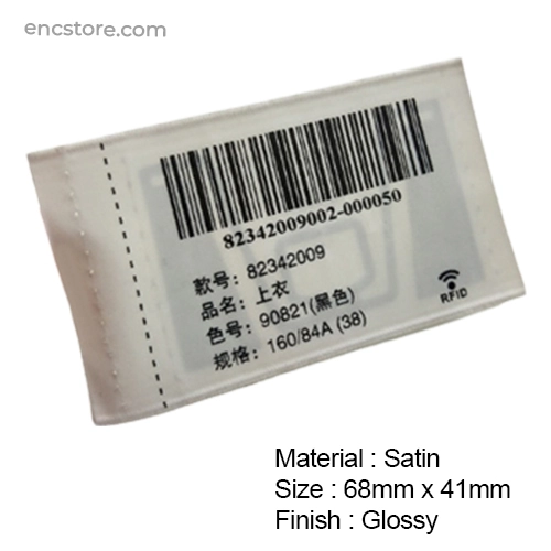 RFID Fabric Taffeta Labels/Tags