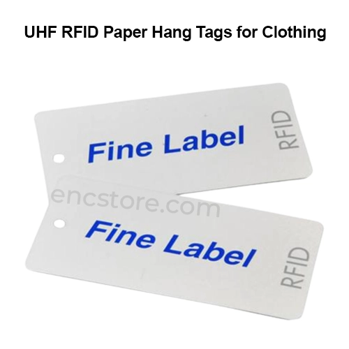RFID Paper Hang Tags for Clothing