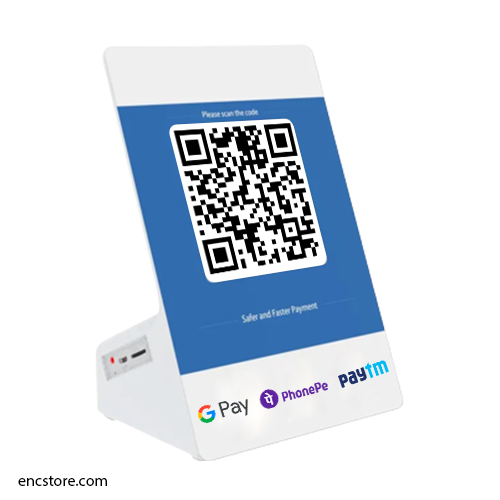 Q181 QRcode Payment Soundbox With Display Stand
