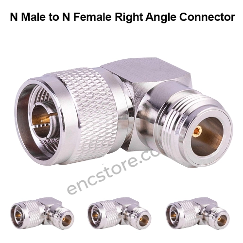 N Male to N Female Right Angle Connector