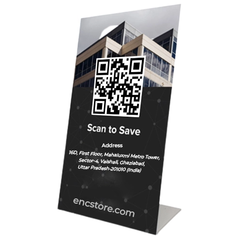 Reusable Acrylic QR Code