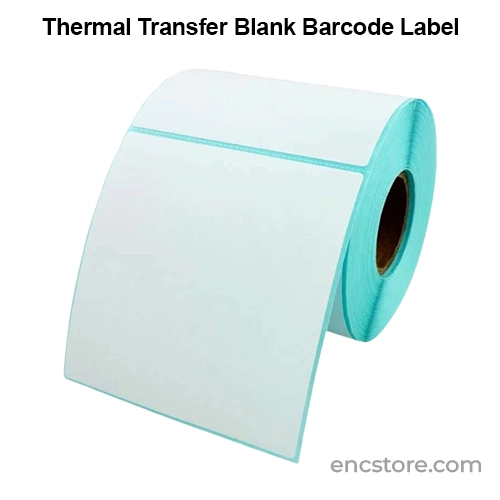 Thermal Transfer Blank Barcode Label