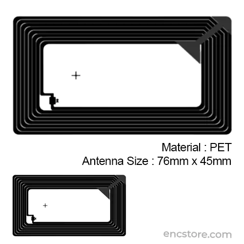 HF/Mifare 13.56 RFID Dry Inlay Tag