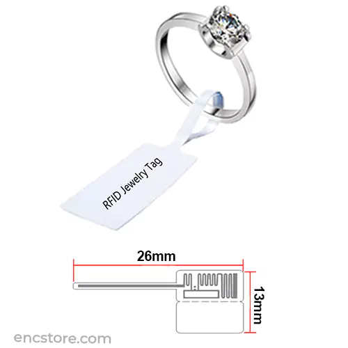 RFID Jewellery Ring Tag for Rings