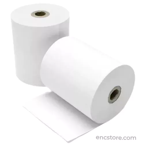 White Plain Toilet Tissue Paper Roll