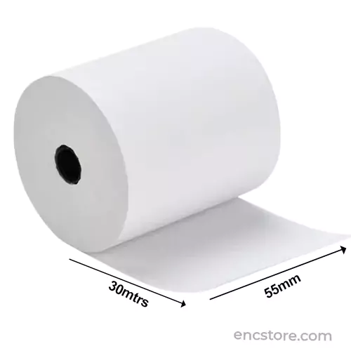 White Plain Thermal Paper Rolls